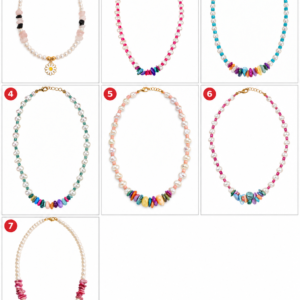 Pearl and Gemstone Necklace Catalog